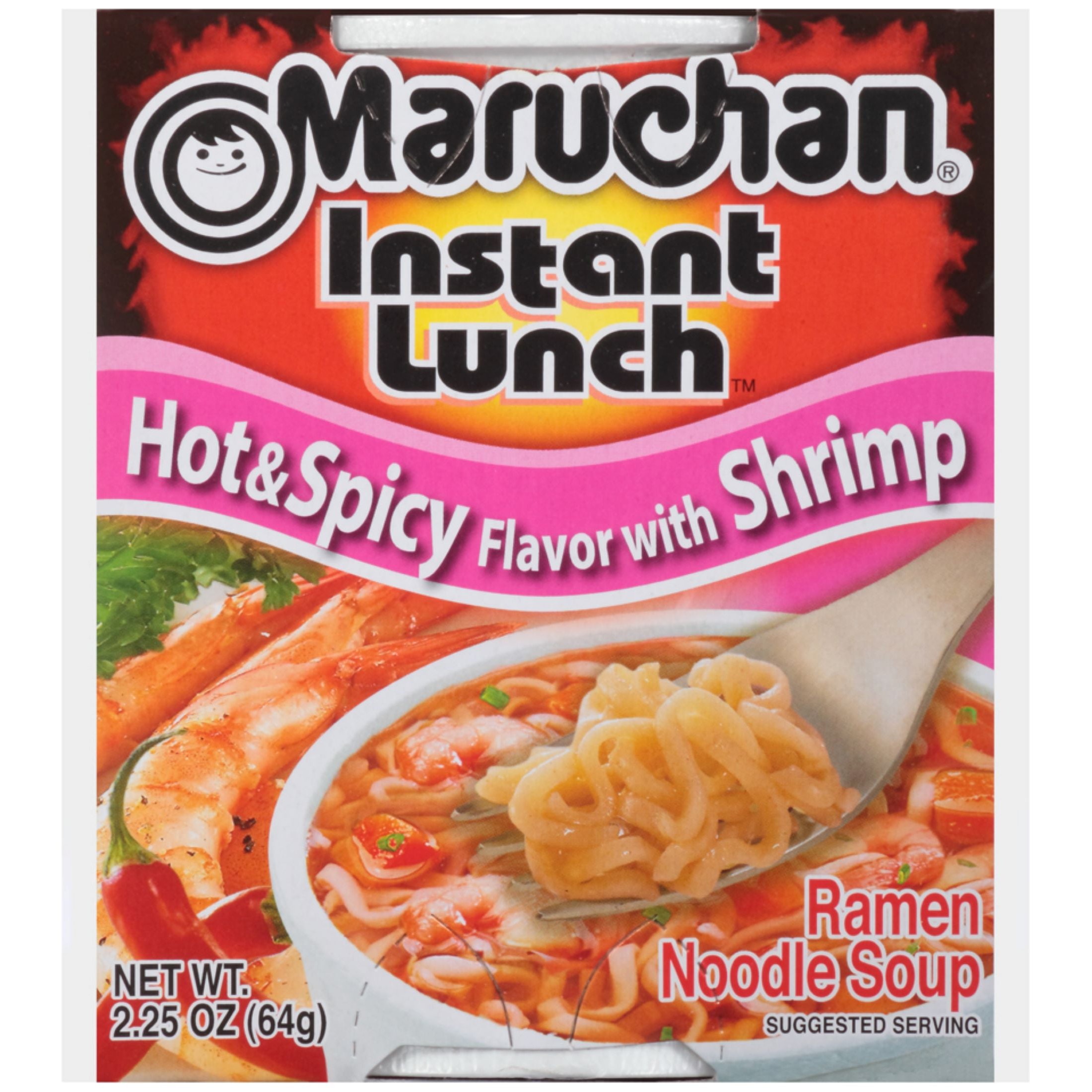 Maruchan Hot And Spicy Shrimp Ramen Cup 2.2 Oz