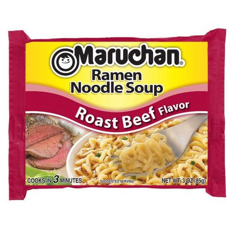 MARUCHAN RAMEN BEEF 3 OZ