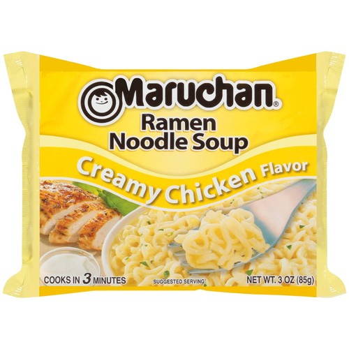 MARUCHAN RAMEN CREAMY CHICKEN 3 OZ