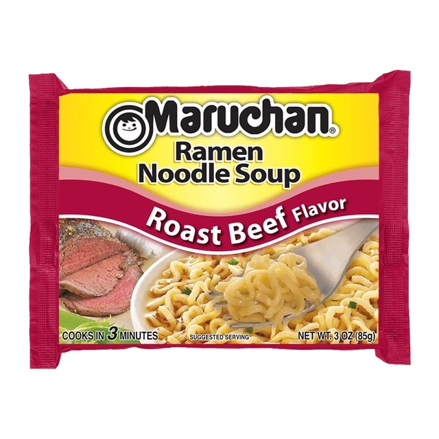 MARUCHAN RAMEN ROAST BEEF 3 OZ