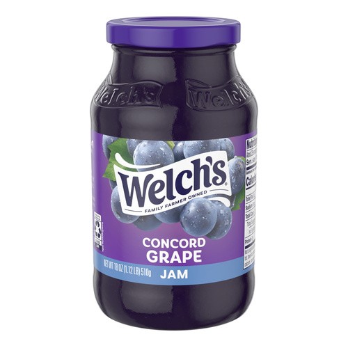 WELCH GRAPE JAM 18 OZ