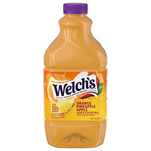 WELCHS ORANGE PINEAPPLE COCKTAIL 64 OZ