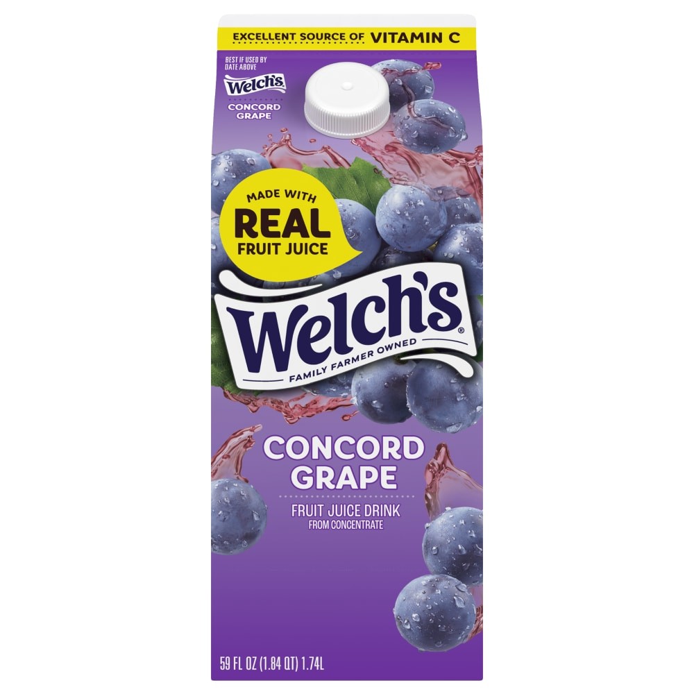 WELCHS CONCORD GRAPE JUICE               1 OZ