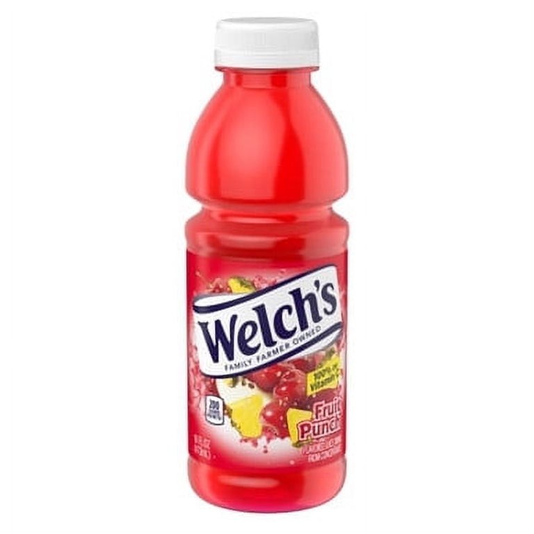 WELCHS JUICE FRUIT PUNCH 16 OZ