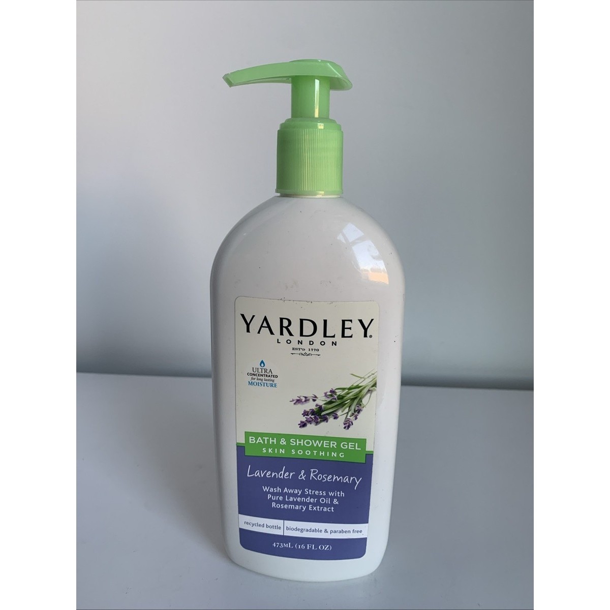 YARDLEY BATH SHOWER GEL 473 ML