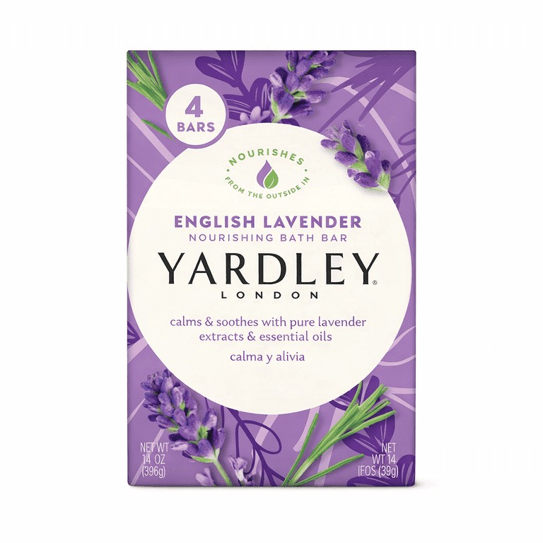 English Lavender Yardley Piece Of India 4 Each