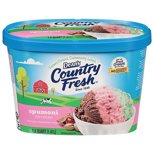 DEANS ICECREAM SPUMONI 48 OZ
