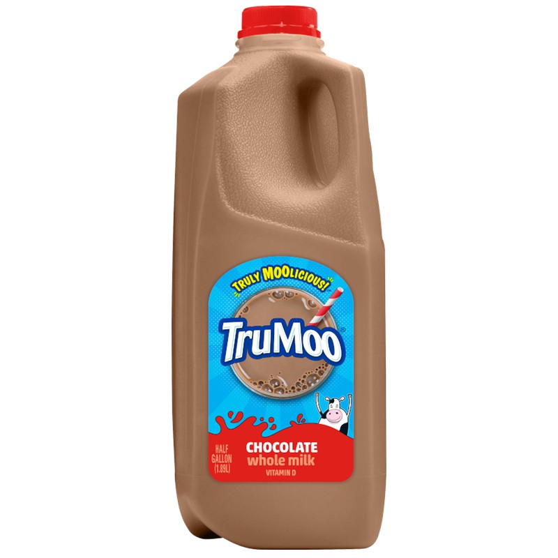 TRUMOO CHOCOLATE Half Gallon 0.5 GALLON
