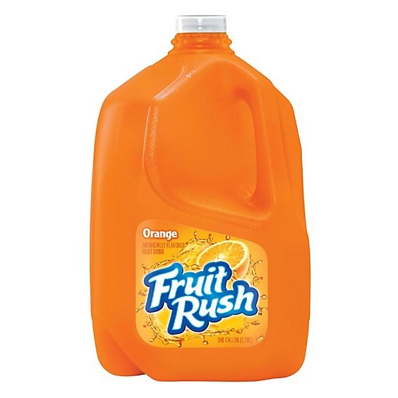 Fruuit Rush Orange 1 GALLON