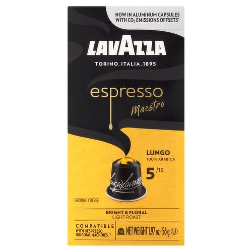 LAVAZZA LUNGO ESPRES 1.97 OZ