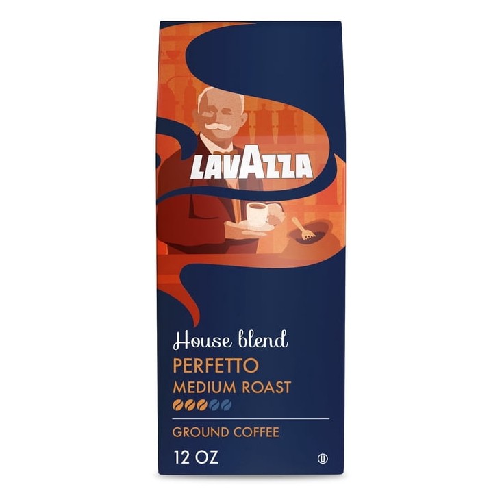 LAVAZZA PERETTO MEDIUM ROAST COFFEE 12 OZ