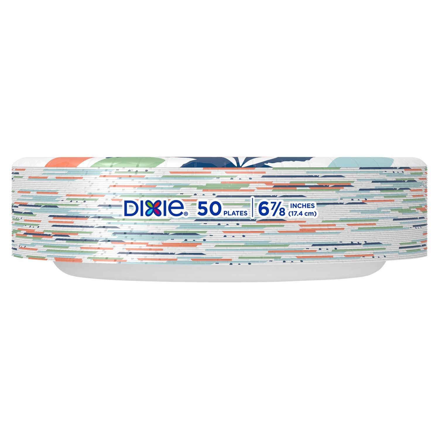 Dixie Heavy Duty 6.9 IN Plates 50 Count