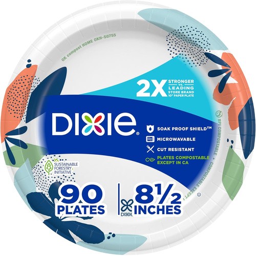 DIXIE HD 8.5IN PLT 90 COUNT