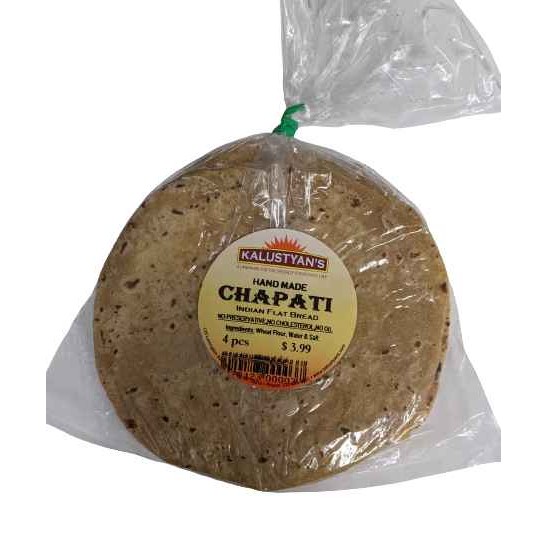 KALUSTYANS HAND MADE CHAPATI 5 Each