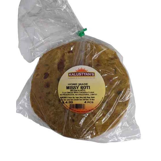 KALUSTYANS HAND MADE MISSY ROTI 4 Each
