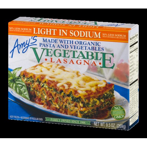 AMYS VEGETABLE LASAG 9.5 OZ
