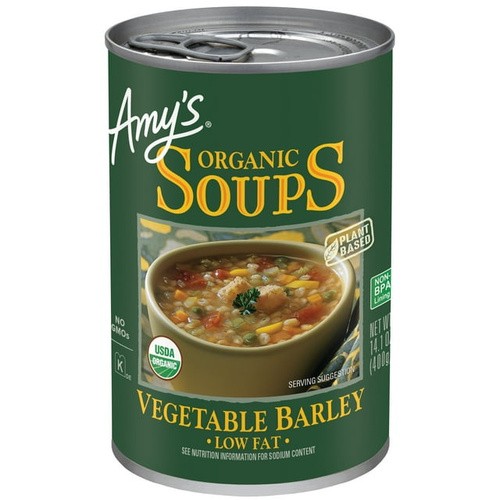 AMYS VEG BARLEY SOUP 14.1 OZ
