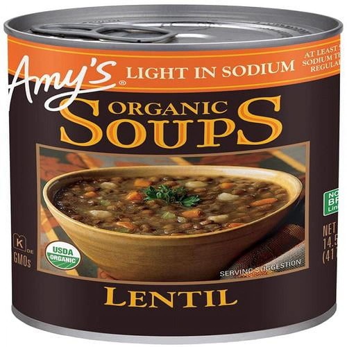 AMYS LS LENTIL VEG S 14.5 OZ