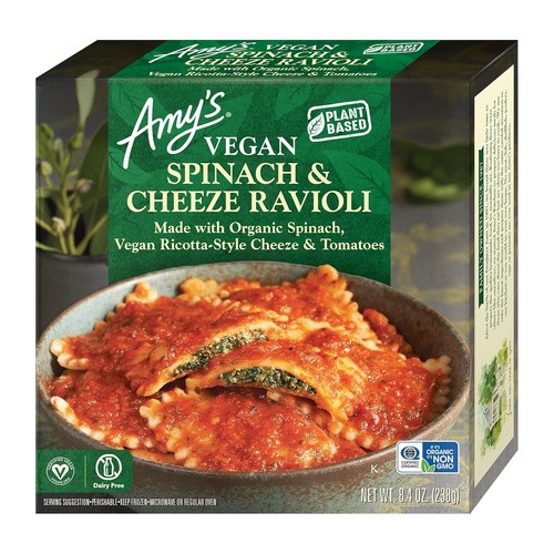 AMYS VEGAN SPIN&CHZ 8.4 OZ