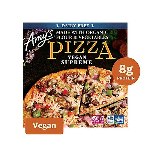 AMYS VEGAN SUPREME D 14 OZ