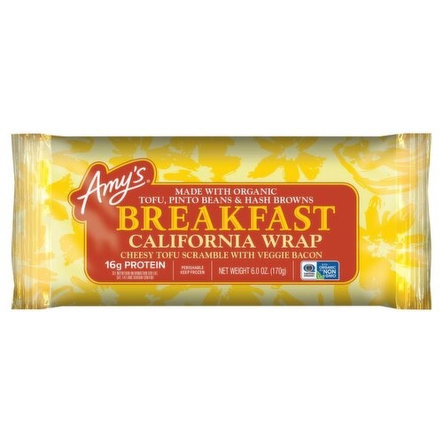 AMYS CALIFORNIA WRAP 6 OZ