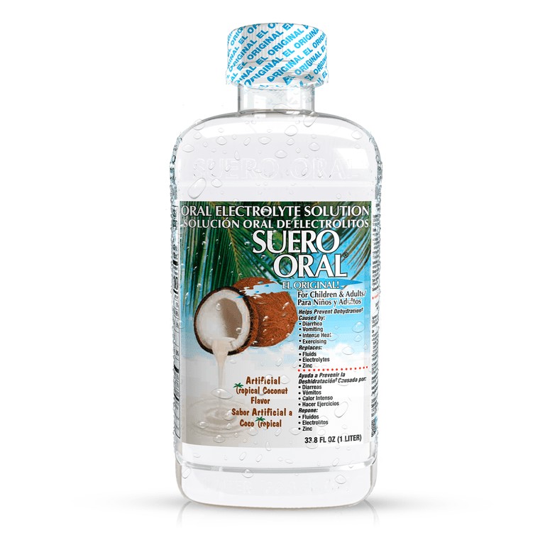 SUERO ORAL ELECTROLYTE COCONUT FLVR 33.8 OZ