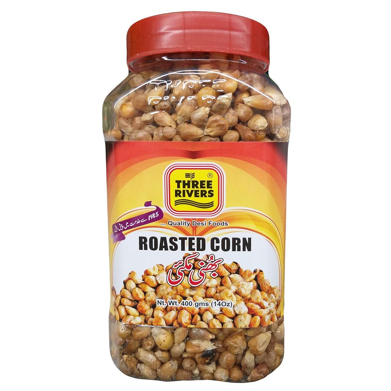 THREE RIVERS ROASTED CORN 400 GM
