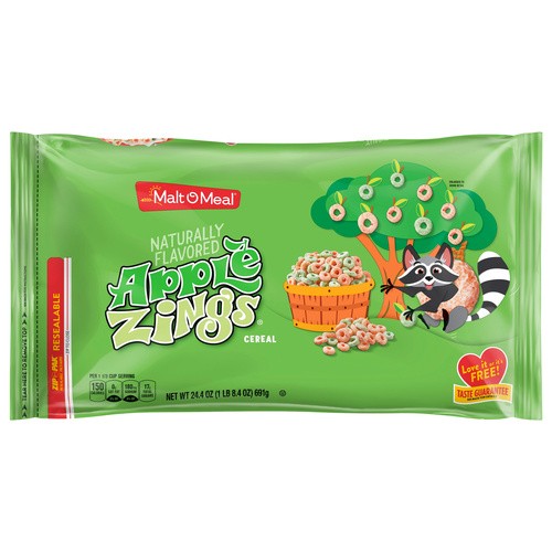 M O M APPLE ZINGS FAMILY SIZE 24.4 OZ