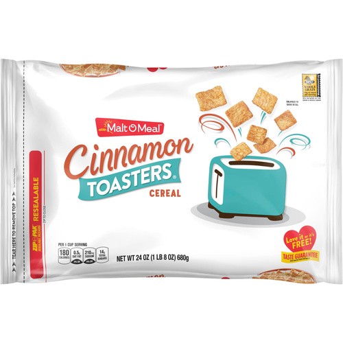 MALT O MEAL CINNAMON TOASTERS 24 OZ