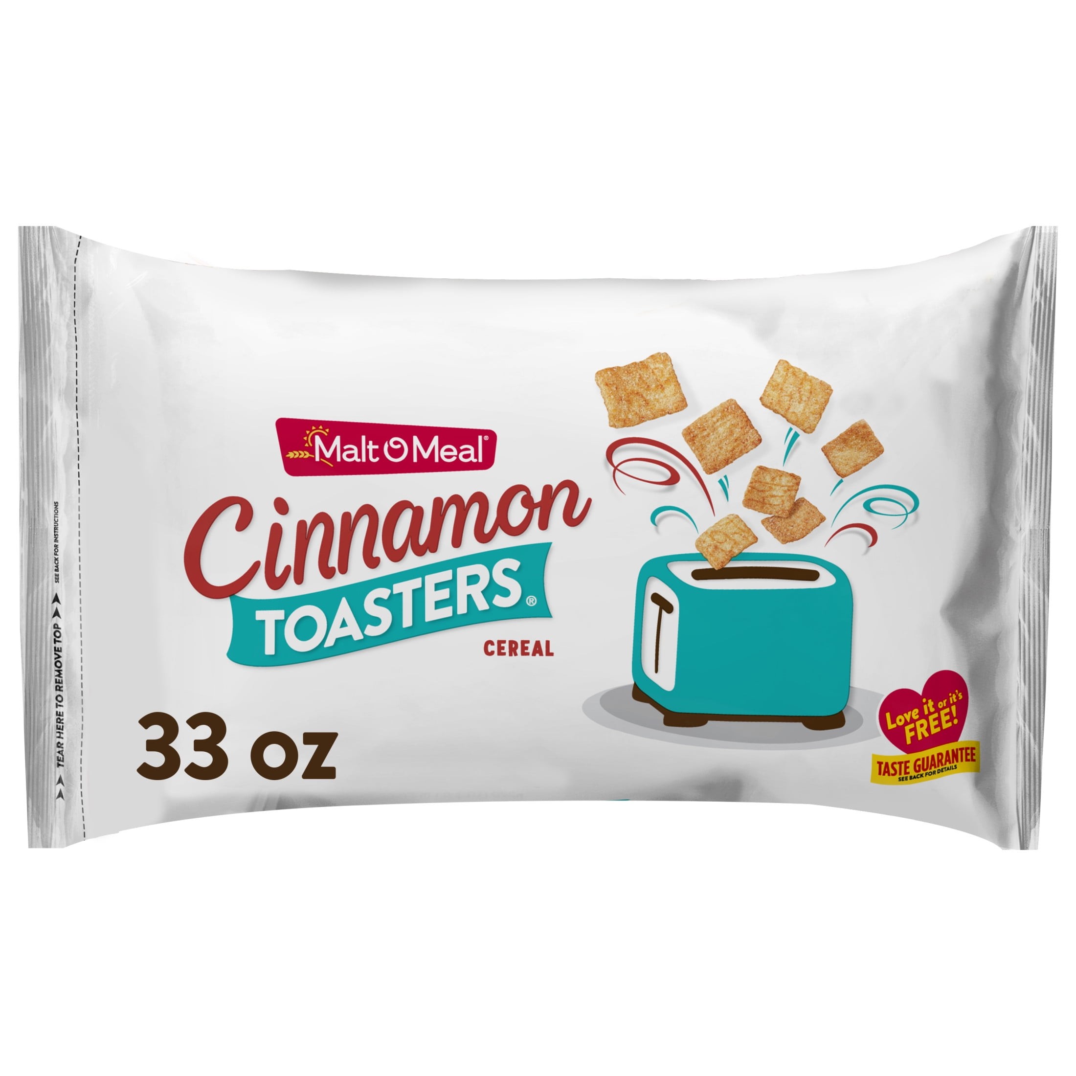 MALT O MEAL CINNAMON TOASTERS 33 OZ
