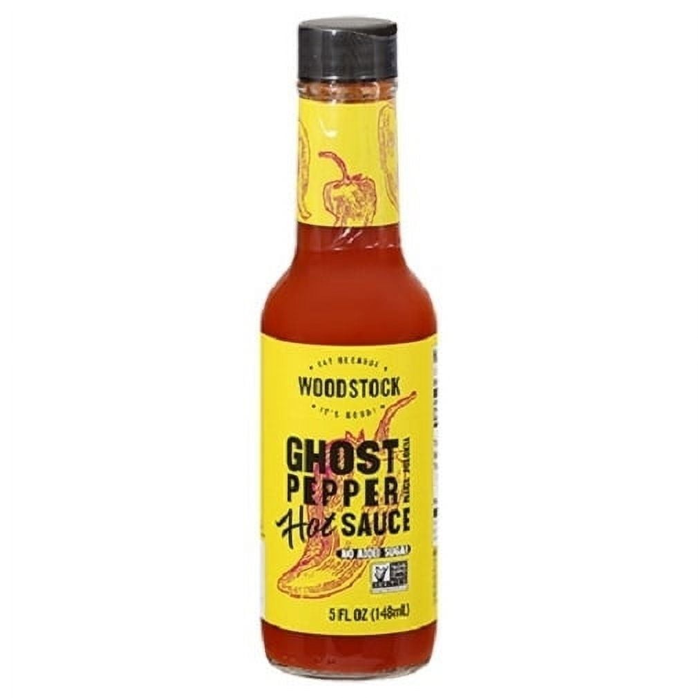 WOODSTOCK   GHOST PEPPER HOT SAUCE 0.31 Lbs