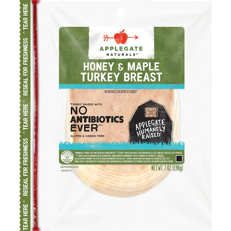 AF TURKEY HONEY MAPLE SLICED 0.44 Lbs