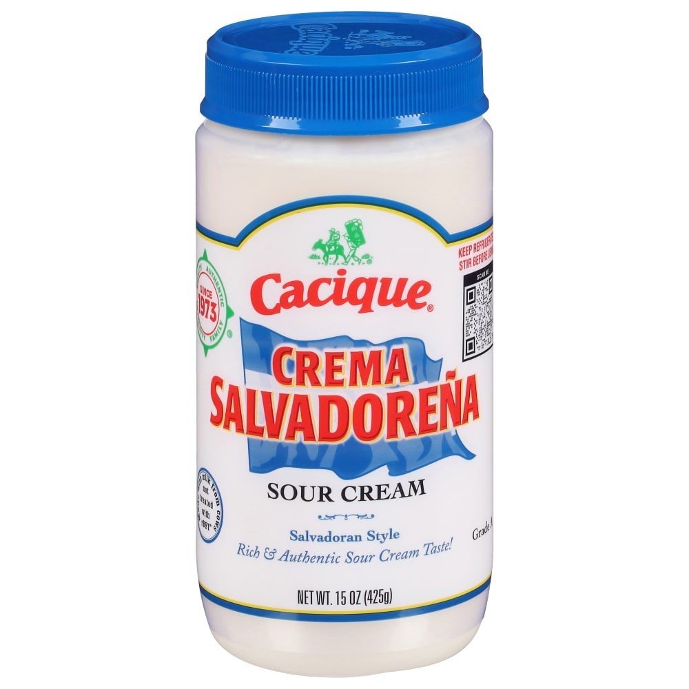 SOUR CREAM SALVADORENA 15 OZ