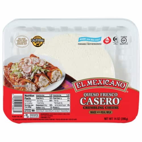 QUESO FRESCO CASERO 14 OZ