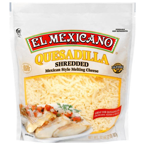 EL MEXICANO QUESADILLA SHREEDED          32 OZ