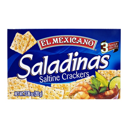 EL MEXICANO COOKIES SALADINAS            13.86 OZ