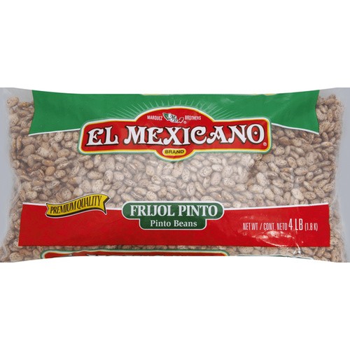 EL MEXICANO PINTO BEANS 4 LBS