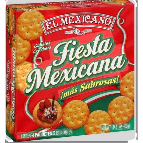 EL MEXICANO COOKIES FIESTA MEXICANA      14.11 OZ