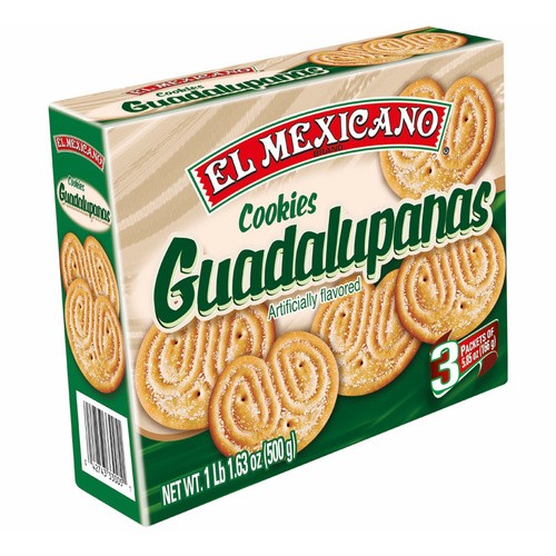 EL MEXICANO COOKIES GUADALUPANAS 17.63 OZ
