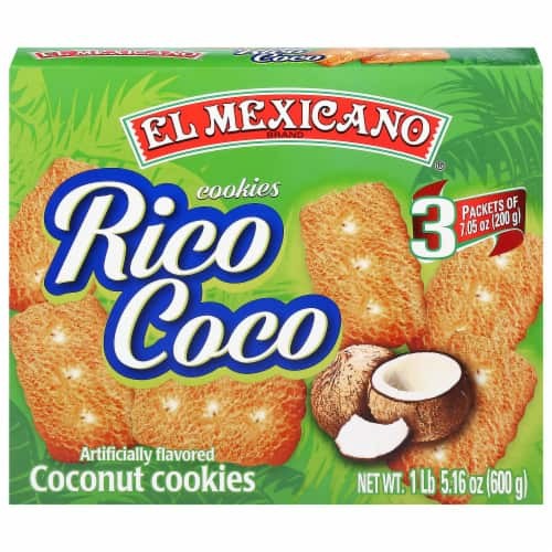 EL MEXICANO COOKIES RICO COCO 21.16 OZ