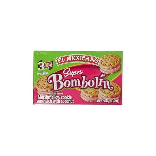 EL MEXICANO COOKIES SUPER BOMBOLIN 14.81 OZ