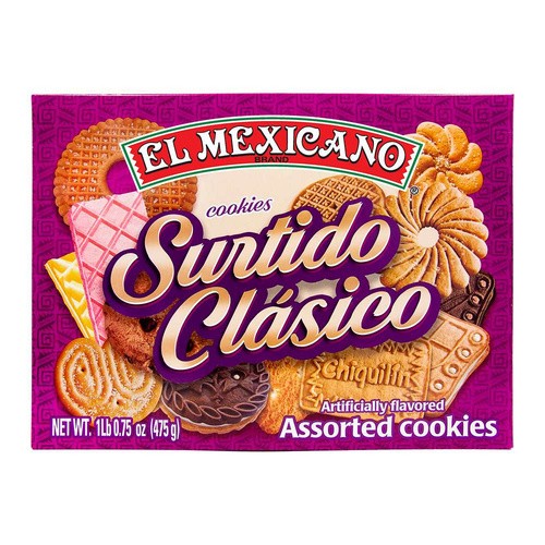 EL MEXICANO COOKIES SURTIDO CLASICO 16.75 OZ