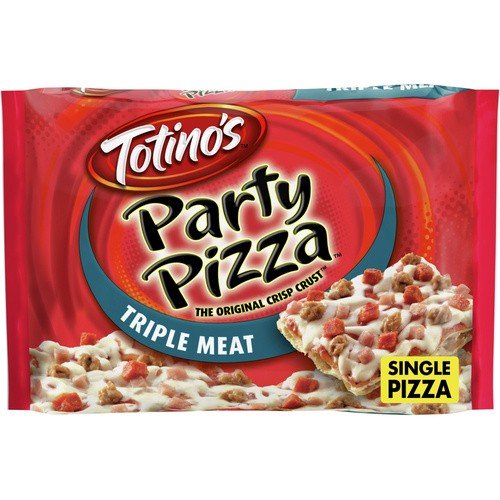 TOTINOS TRIPLE MEAT PARTY PIZZA 10.5 OZ