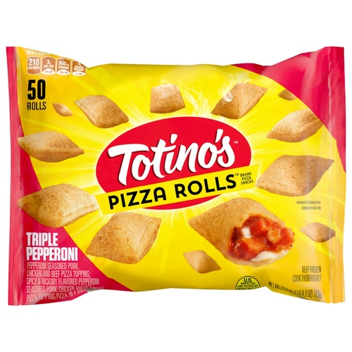TOTINOS TRPL PEPPERONI PIZZA ROLLS       24.8 OZ