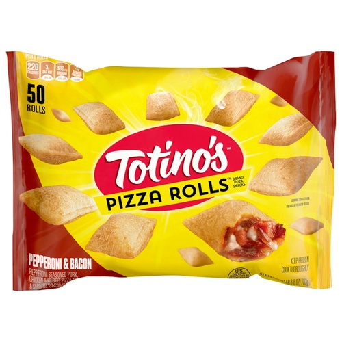 TOTINOS BACON PEPPERONI PIZZA ROLLS      24.8 OZ