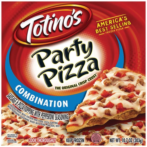 TOT PARTY PIZZA COMB 10 OZ