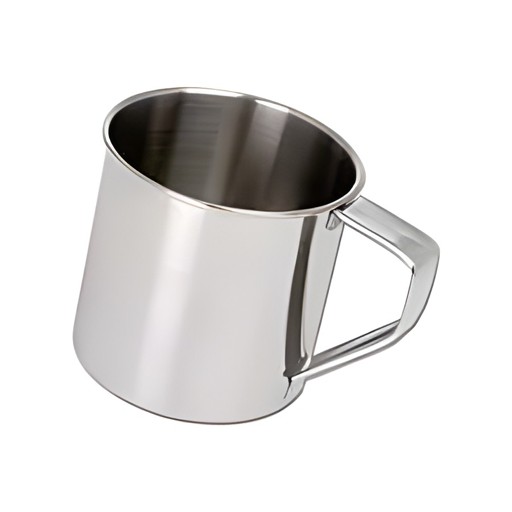 COOKWARE   MUG 10.5CM STAINLESS STEEL 1 Each