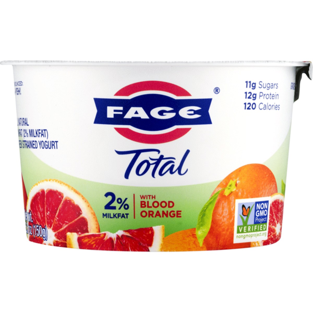 FAGE TOTAL 2% BLOOD ORANGE YOGURT 0.33 Lbs
