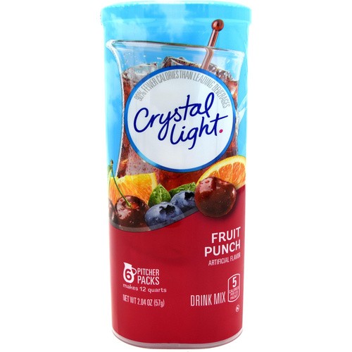 CRYSTAL LIGHT FRUIT PUNCH                12 Quart