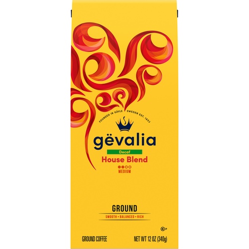GEVALIA HOUSE BLEND DECAF COFFEE         1 OZ